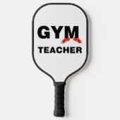 ジム先生スニーカー ピックルボールラケット (裏面)