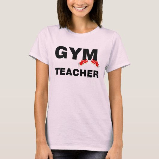 ジム先生スニーカー Tシャツ (正面)