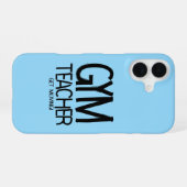 ジム先生移動 iPhone 16ケース (裏面横)