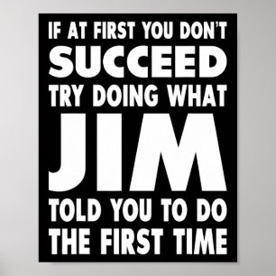 ジム名パーソナライズされた誕生日おもしろい ポスター