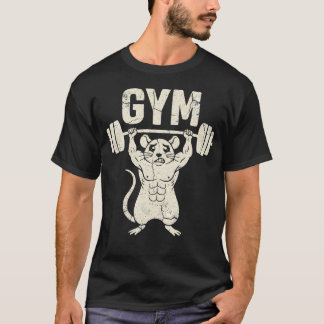 ジム大好きおもしろフィットネスインストラクターウェイト Tシャツ