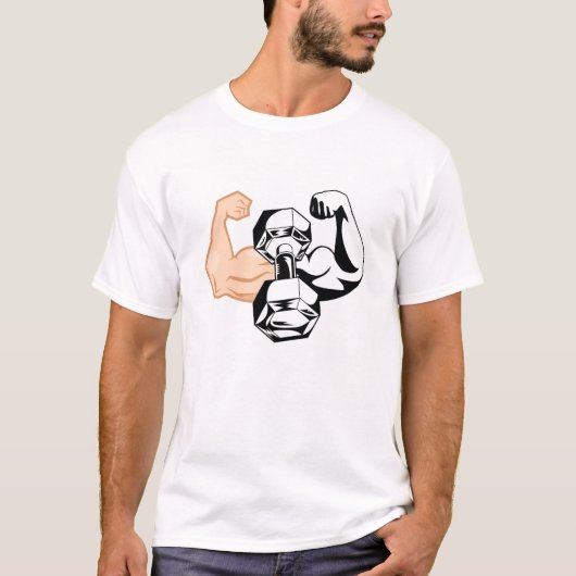 ジム好きな人へ Tシャツ (正面)