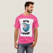ジム好きのためのTシャツまたはグラフィック Tシャツ (正面フル)