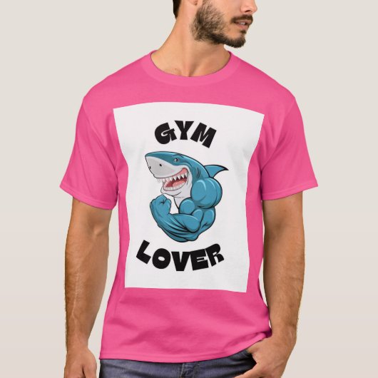 ジム好きのためのTシャツまたはグラフィック Tシャツ (正面)