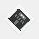 ジム建物 スタンダードランチョンナプキン (角)