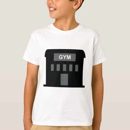 ジム建物 Tシャツ (正面)