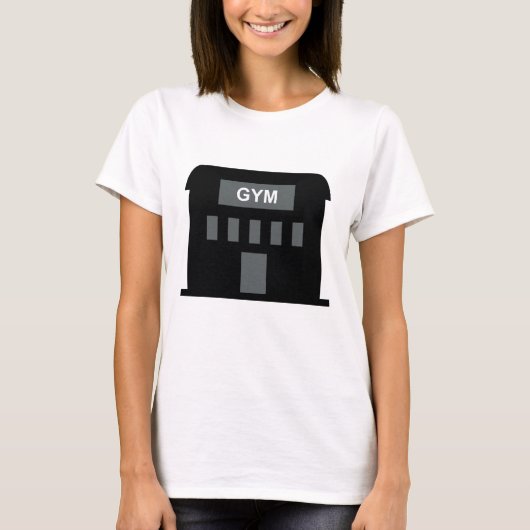 ジム建物 Tシャツ (正面)