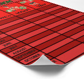 ジム強度昇格カード/ ポスター (角)