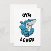 ジム愛好家 サンキューカード (正面/裏面)