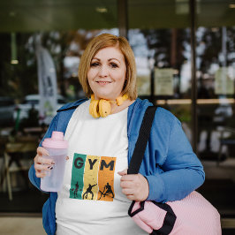 ジム愛好家 プラスサイズTシャツ