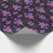 ジム機器の幾何学的な形状パターン ラッピングペーパー (角)