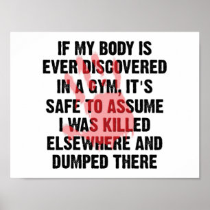 ジム犯罪シーンポおもしろいスター ポスター