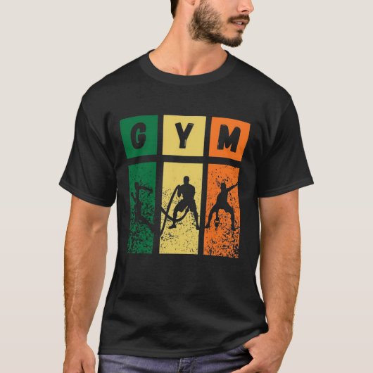 ジム用半袖Tシャツ Tシャツ (正面)