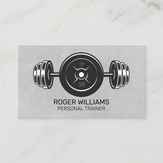 ジム設備 | ケトルベル 名刺 (正面)
