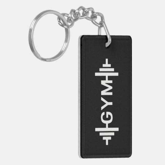 ジム語 キーホルダー (正面左)