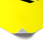 ジム警告標識 ポスター (角)