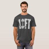 ジム ウェイトトレーニング Tシャツ (正面フル)