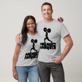 ジム&ウェイトリフティング コンクエスト Tシャツ (ユニセックス)