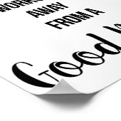 ジム、エクササイズ、トレーニングやる気を起こさせるウォールアート ポスター (角)