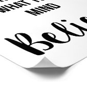 ジム、エクササイズ、トレーニングやる気を起こさせるウォールアート ポスター (角)