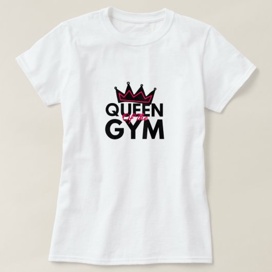 ジム・ガール Tシャツ (デザイン正面)