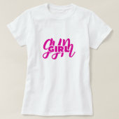 ジム・ガール Tシャツ (デザイン正面)