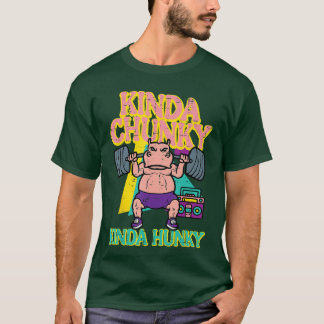 ジム キンディ チャンキー ハンキー ヒッポ おもしろい エクササイズ フィットネス Tシャツ