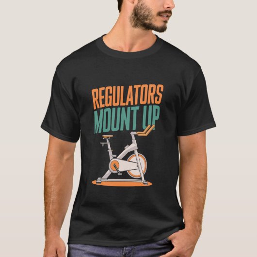 ジム スピニング クラス 講師, Regulators Mount Up Tシャツ (正面)
