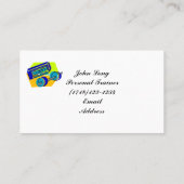 ジム・トレーニング・ビジネス・カード 名刺 (裏面)