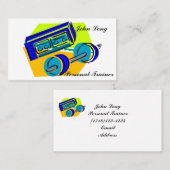 ジム・トレーニング・ビジネス・カード 名刺 (正面/裏面)