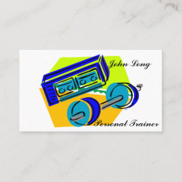 ジム・トレーニング・ビジネス・カード 名刺