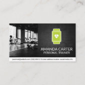 ジム |ハート監視ウォッチ 名刺 (正面)