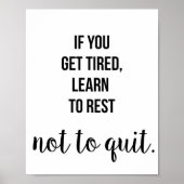 ジム、フィットネス、トレーニングやる気を起こさせるウォールアート ポスター (正面)