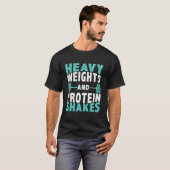 ジム フィットネス トレーニング ボディビル ウェイトリフティング Tシャツ (正面フル)