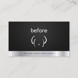 ジム フィットネス ビフォーアフター パーソナルトレーナー 名刺