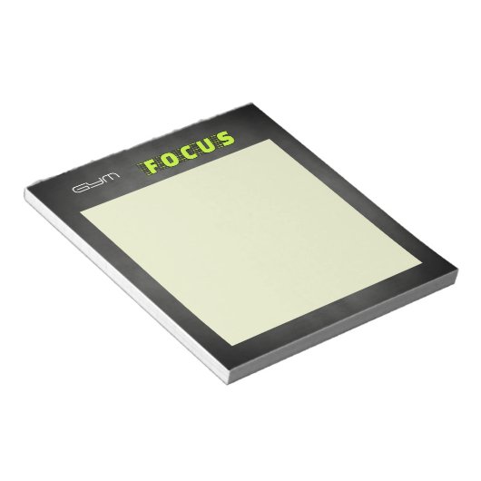 ジム フォーカス ノートパッド (アングル)