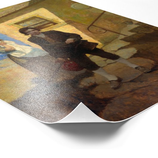 ジム・ホーキンス葉ズホームバイニウェル・コンバーズ・ワイエス フォトプリント (角)