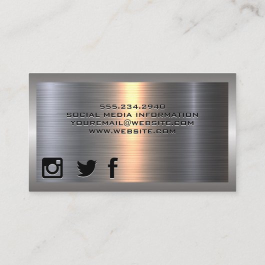 ジム・ラッシュ 名刺 (裏面)