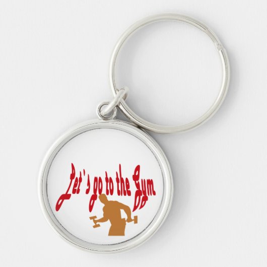 ジム・ラニヤードスポーツ キーホルダー (正面)