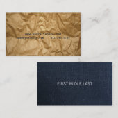 ジム 名刺 (正面/裏面)