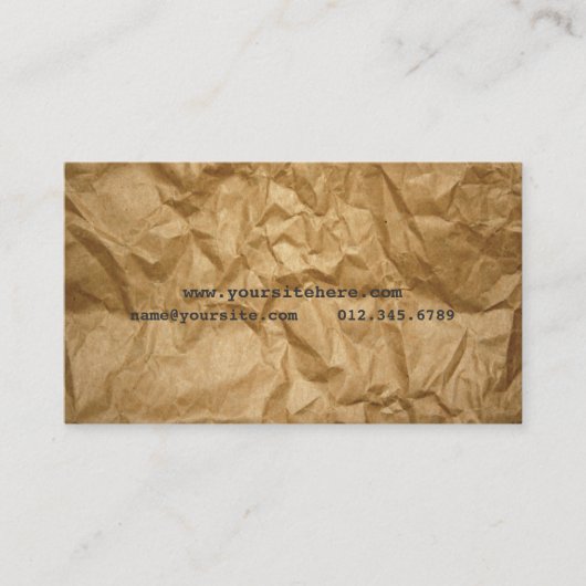 ジム 名刺 (正面)