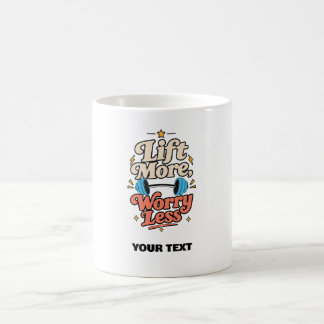 ジム 引用文 リフト モア ウォリー レス Tシャツ コーヒーマグカップ