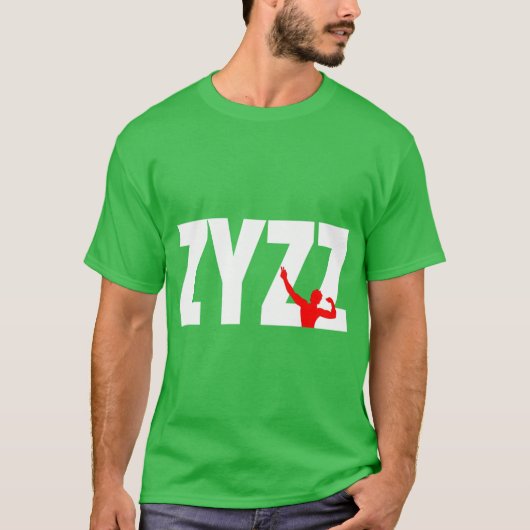 ジム 筋トレ モチベーション アート Zyzzet Sickkunt Tシャツ (正面)