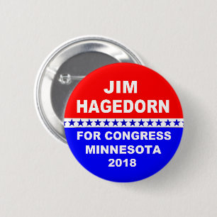 ジムHagedornミネソタ議会2018年 缶バッジ