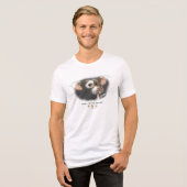 ジモがいたずらっ子 トライブレンドTシャツ (正面全面)