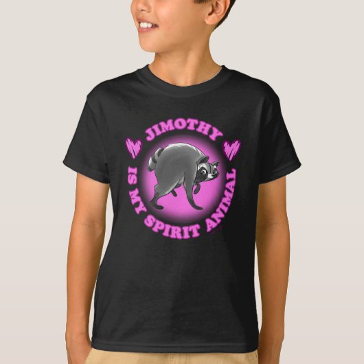 ジモシーは私のスピリット アニマル Tシャツ (正面)
