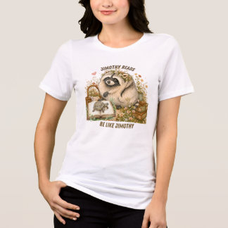 ジモシーよむ。ジモシーのようになろう。 トライブレンドTシャツ