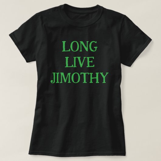 ジモシーを讃えよ! Tシャツ (デザイン正面)