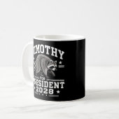 ジモシー大統領2028 コーヒーマグカップ (正面左)