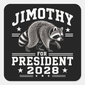 ジモシー大統領2028 スクエアシール